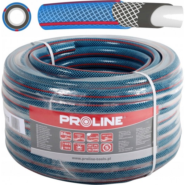 WĄŻ OGRODOWY 4-WARSTWOWY 3/4'' 20m, PROLINE 24BAR WĄŻ OGRODOWY 4-WARSTWOWY 3/4'' 20m, PROLINE 24BAR