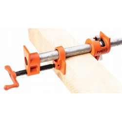 NEO ŚCISK STOLARSKI RUROWY BEZKOŃCOWY 3/4'' ZACISK