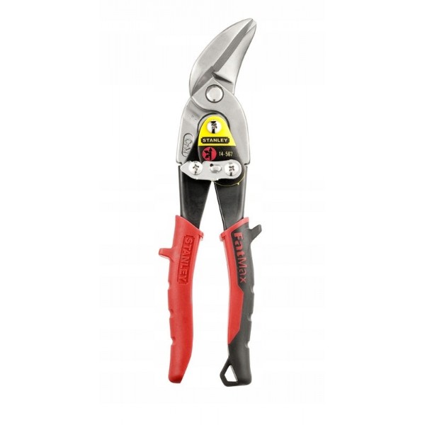 TANLEY 14-567 Nożyce do blachy lewe odgięte 250mm TANLEY 14-567 Nożyce do blachy lewe odgięte 250mm