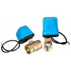 ELEKTROZAWÓR KULOWY 1/2'' 230 V DN15 silownik WODY