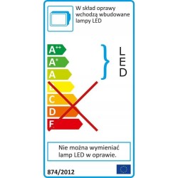 LAMPA SOLARNA REFLEKTOR LED SOLARNY CZUJNIK RUCHU