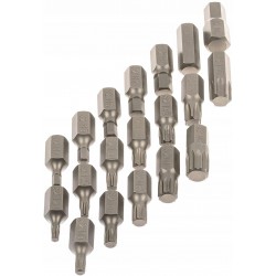 ZESTAW BITÓW KLUCZY IMBUS SPLINE TORX 40 EL BITY