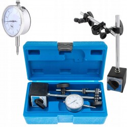 CZUJNIK ZEGAROWY STATYW MAGNETYCZNY 0-10MM ZESTAW