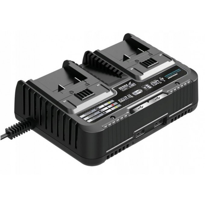 ŁADOWARKA PODWÓJNA DEDRA SAS+ALL DED7038V ZASILACZ ŁADOWARKA PODWÓJNA DEDRA SAS+ALL DED7038V ZASILACZ