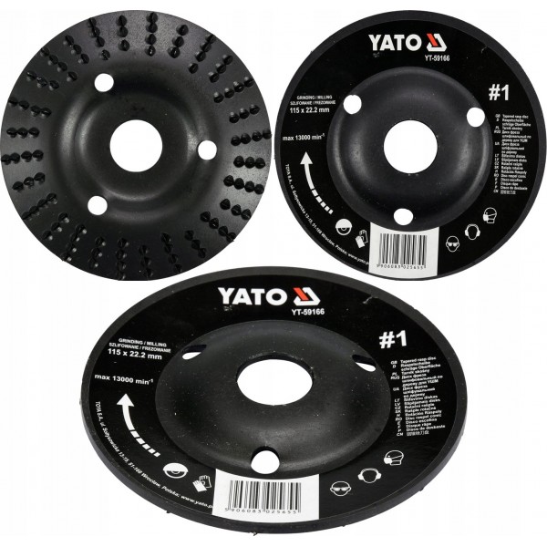 YATO YT-59166 TARNIK SKOŚNY DO DREWNA 115MM NR1