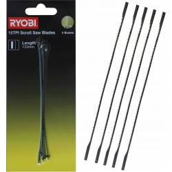 RYOBI SSB15TPI Brzeszczot włosowy 15TPI (5szt.)