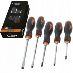 NEO WKRĘTAKI DO POBIJANIA 5szt CrMo ZESTAW 04-240