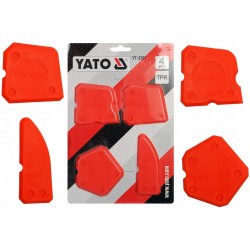 YATO ZESTAW SZPACHELEK DO SILIKONU 4 szt YT-5261