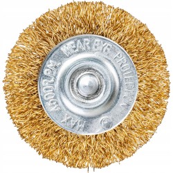 SZCZOTKA DO WIERT. TARCZOWA 63 MM MOSIĄDZ C4315
