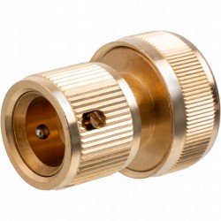 SZYBKOZŁĄCZKA DO WĘŻY OGRODOWYCH 3/4” 19MM MOSIĄDZ