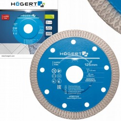 TARCZA DIAMENTOWA DO GLAZURY CIENKA 125MM HOGERT