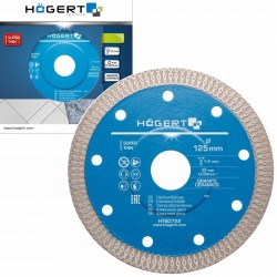TARCZA DIAMENTOWA DO GLAZURY CIENKA 125MM HOGERT