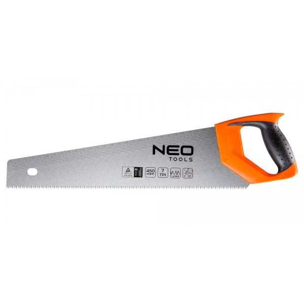 PIŁA PŁATNICA DO DREWNA 450mm TPI 7 NEO 41-036 PIŁA PŁATNICA DO DREWNA 450mm TPI 7 NEO 41-036