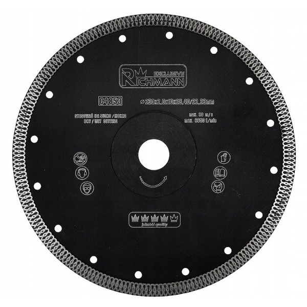 CORONA C4853 TARCZA DIAMENTOWA CIENKA 230mm
