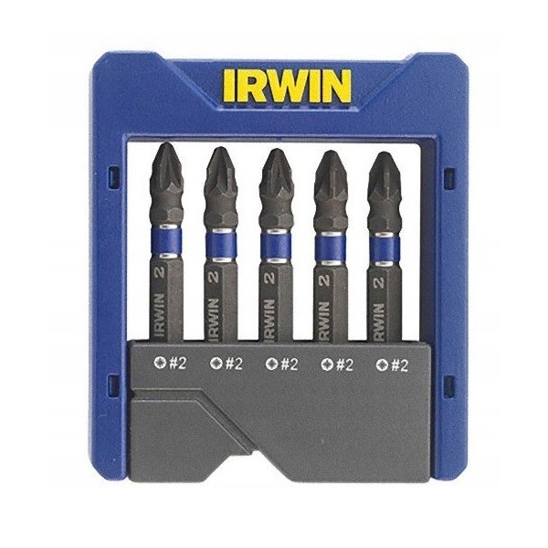 IRWIN GROT KOŃCÓWKA BIT UDAROWY ZESTAW PZ2 (5szt.) IRWIN GROT KOŃCÓWKA BIT UDAROWY ZESTAW PZ2 (5szt.)