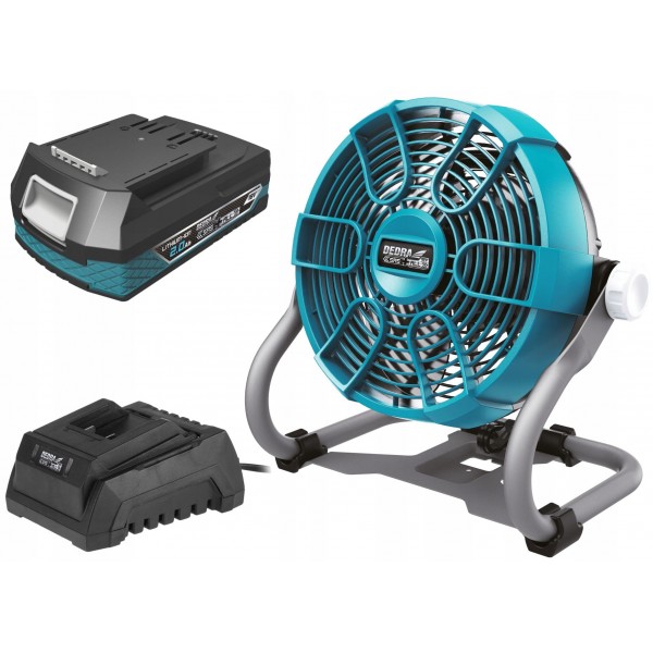 DED7074 WENTYLATOR AKUMULATOROWY 18V +2AH DED7074 WENTYLATOR AKUMULATOROWY 18V +2AH