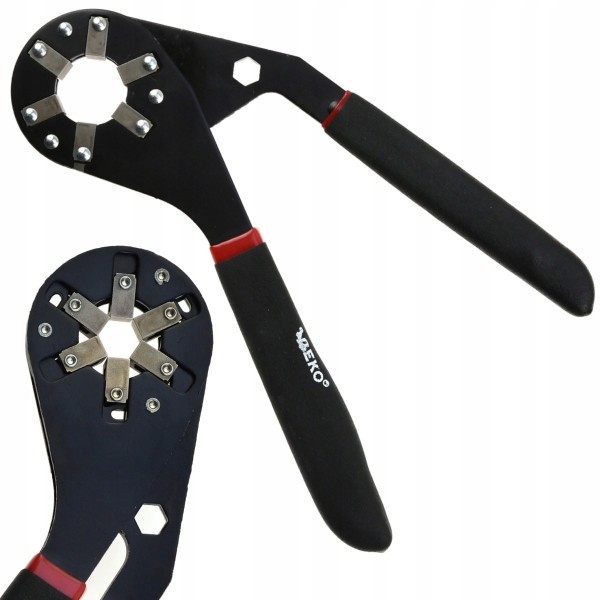 KLUCZ UNIWERSALNY BIONICZNY NASTAWNY ZACISKOWY 8'' KLUCZ UNIWERSALNY BIONICZNY NASTAWNY ZACISKOWY 8''