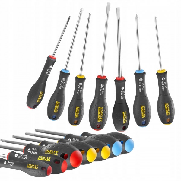 STANLEY FATMAX ZESTAW WKRĘTAKÓW 7 SZT. PŁ, PZ, PH STANLEY FATMAX ZESTAW WKRĘTAKÓW 7 SZT. PŁ, PZ, PH