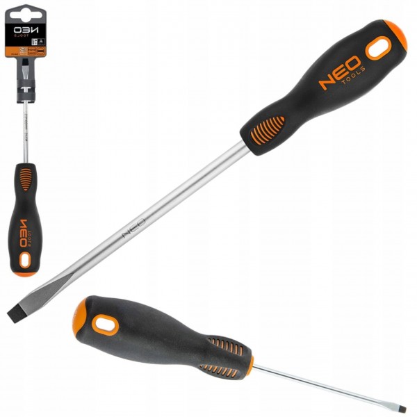 WKRĘTAK PŁASKI 10.0 X 200 MM, S2 NEO TOOLS 04-004