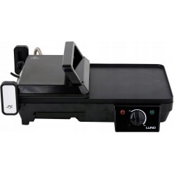 GRILL ELEKTRYCZNY 2000W STOŁOWY ROZKŁADANY LUND