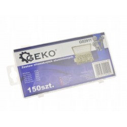 ZESTAW NITONAKRĘTEK ALUMINIOWYCH M3 - M10 150SZT