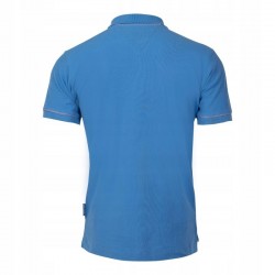 KOSZULKA POLO NIEBIESKA BAWEŁNIANA LAHTI PRO 40304