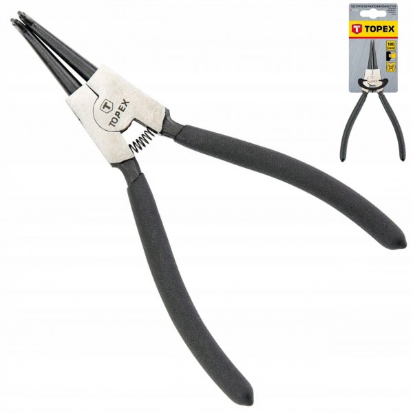 SZCZYPCE SEGERA DO PIERŚCIENI 175 MM TOPEX 32D307 SZCZYPCE SEGERA DO PIERŚCIENI 175 MM TOPEX 32D307