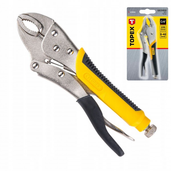 SZCZYPCE ZACISKOWE UNIWERSALNE 225 MM TOPEX 32D856 SZCZYPCE ZACISKOWE UNIWERSALNE 225 MM TOPEX 32D856