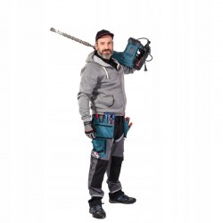 BLUZA Z KAPTUREM SZARA SUWAK LAHTI PRO L40108 S