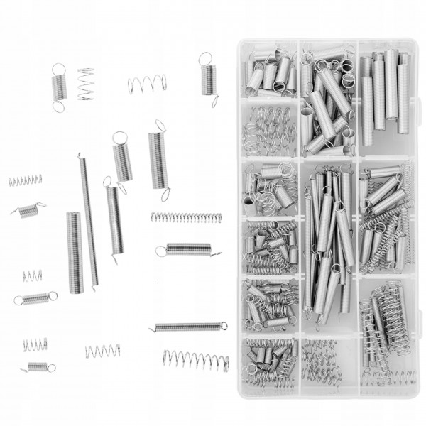 NEO TOOLS 11-980 ZESTAW SPRĘŻYN 200 SZTUK STAL NEO TOOLS 11-980 ZESTAW SPRĘŻYN 200 SZTUK STAL