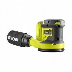 RYOBI SZLIFIERKA MIMOŚRODOWA 18V 125mm RROS18 +5Ah