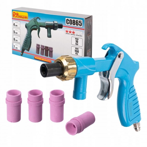 PISTOLET DO PIASKOWANIA BEZ ZBIORNIKA+DYSZE C0865 PISTOLET DO PIASKOWANIA BEZ ZBIORNIKA+DYSZE C0865