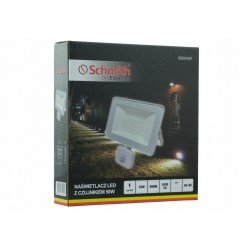 HALOGEN LAMPA NAŚWIETLACZ LED 50W Z CZUJNIK RUCHU