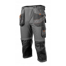 NEO SPODNIE ROBOCZE SPODENKI ODPINANE 6w1 r. XXL