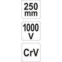 YATO SZCZYPCE HYDRAULICZNE NASTAWNE 250MM VDE
