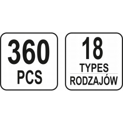 YATO KOMPLET SPINEK SAMOCHODOWYCH TOYOTA LEXUS 360