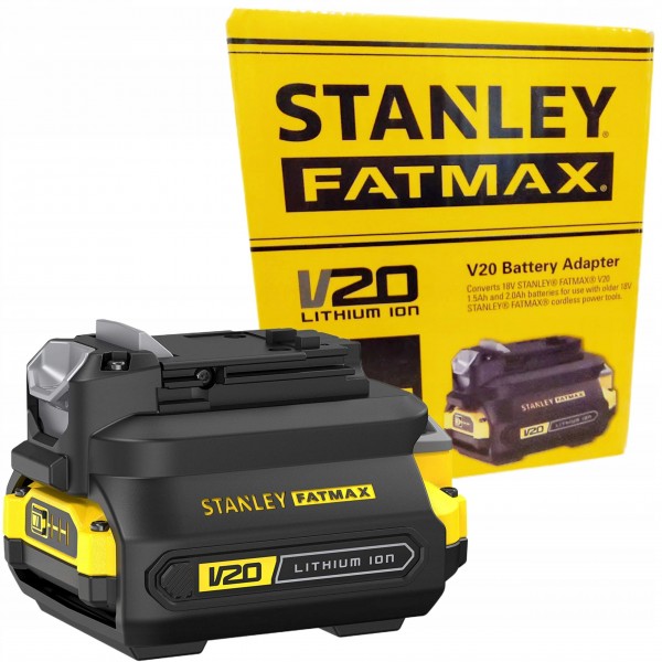 STANLEY ADAPTER DO AKUMULATORÓW 18V SFMCB100 STANLEY ADAPTER DO AKUMULATORÓW 18V SFMCB100