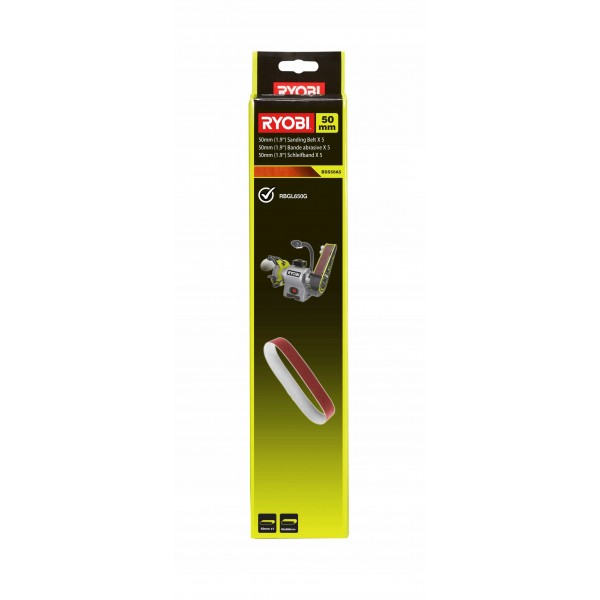 RYOBI BSS50A5 TAŚMA SZLIFIERKA 5SZT RBGL650G RYOBI BSS50A5 TAŚMA SZLIFIERKA 5SZT RBGL650G