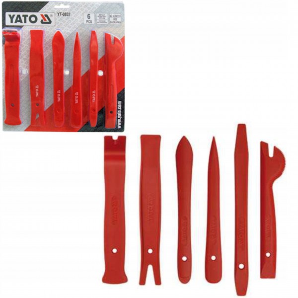 YT-0837 YATO ZESTAW SCIAGACZY DO TAPICERKI 6 CZ. YT-0837 YATO ZESTAW SCIAGACZY DO TAPICERKI 6 CZ.