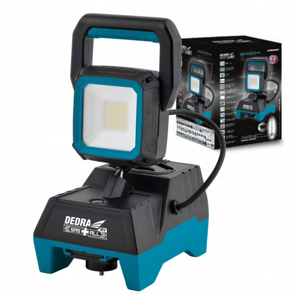 DEDRA LAMPA WARSZTATOWA SMD LED AKUMULATOROWA SAS+ALL 18V SOLO DED6905 DEDRA LAMPA WARSZTATOWA SMD LED AKUMULATOROWA SAS+ALL 18V SOLO DED6905