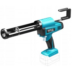 DEDRA WYCISKACZ AKUMULATOROWY PISTOLET DO SILIKONU 18V SAS+ALL DED7056
