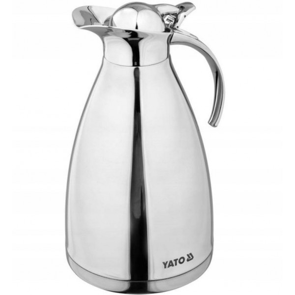 ELEGANCKI TERMOS STOŁOWY PRÓZNIOWY 1,5L INOX YATO ELEGANCKI TERMOS STOŁOWY PRÓZNIOWY 1,5L INOX YATO