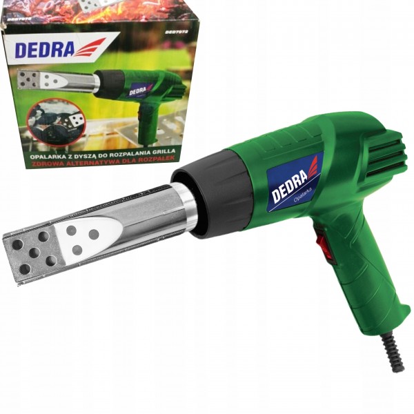 DEDRA OPALARKA 1000W/2000W 550C Z DYSZĄ DO ROZPALANIA GRILLA DED7972 DEDRA OPALARKA 1000W/2000W 550C Z DYSZĄ DO ROZPALANIA GRILLA DED7972