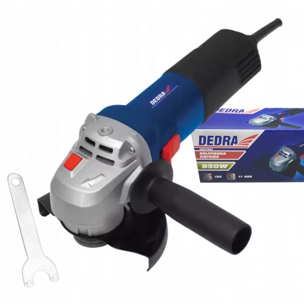 DEDRA SZLIFIERKA KĄTOWA, DIAX DED7951 950W, 125MM DEDRA SZLIFIERKA KĄTOWA, DIAX DED7951 950W, 125MM