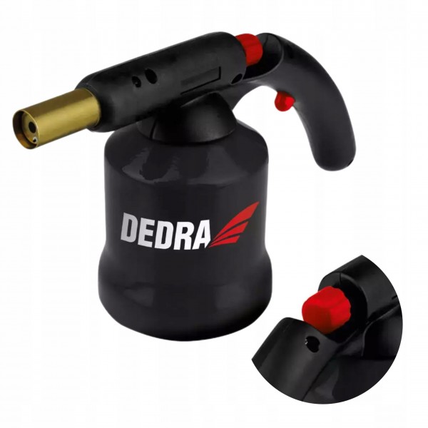 LAMPA LUTOWNICZA GAZOWA Z ZAPŁONEM DEDRA 31A020 LAMPA LUTOWNICZA GAZOWA Z ZAPŁONEM DEDRA 31A020