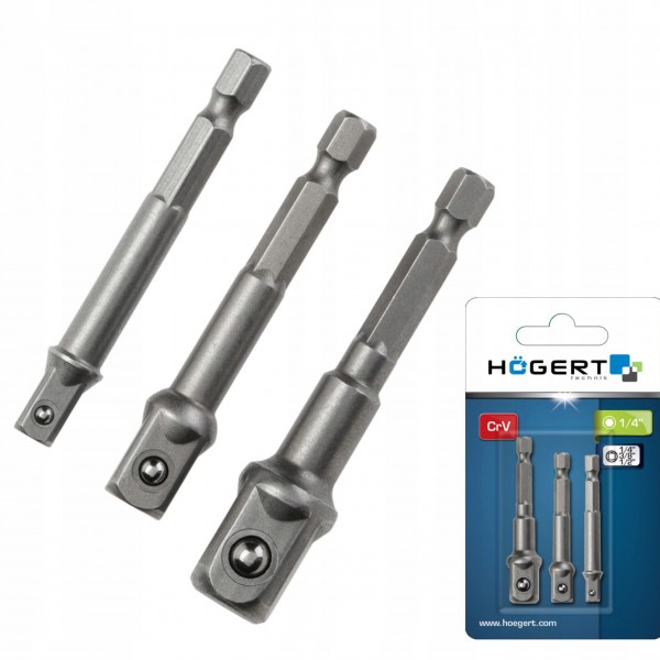 ZESTAW ADAPTER DO NASADEK UCHWYT WIERT 1/4 3/8 1/2 ZESTAW ADAPTER DO NASADEK UCHWYT WIERT 1/4 3/8 1/2