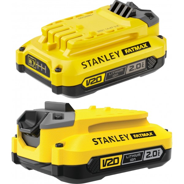 STANLEY FATMAX AKUMULATOR LI-ION V20 2 AH SFMCB202 STANLEY FATMAX AKUMULATOR LI-ION V20 2 AH SFMCB202