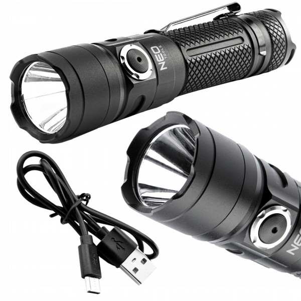 NEO LATARKA AKUMULATOROWA 1500LM LED SST40 USB-C NEO LATARKA AKUMULATOROWA 1500LM LED SST40 USB-C