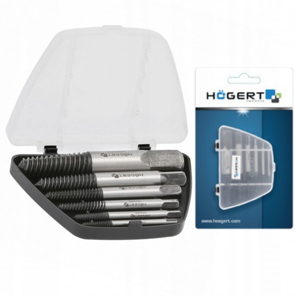 HOGERT HT8G404 WYKRĘTAKI DO URWANYCH ŚRUB 6 SZT HOGERT HT8G404 WYKRĘTAKI DO URWANYCH ŚRUB 6 SZT