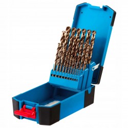 ZESTAW WIERTEŁ KOMPLET WIERTŁA DO METALU KOBALTOWE 1-13mm 25szt. SCHMITH DE